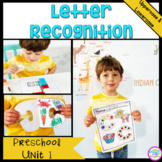 Letter Recognition, Sounds, Tracing Preschool Alphabet Wor