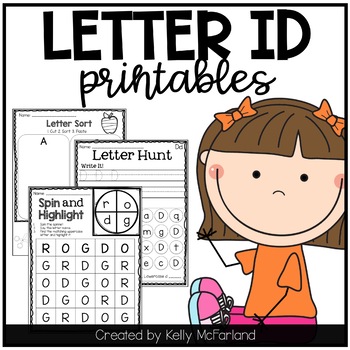 Preview of Letter ID {Common Core Aligned Printables}