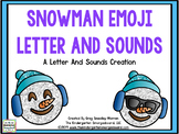 Snowman Emoji Letters and Sounds