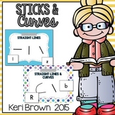 Letter Recognition: Sticks and Curves