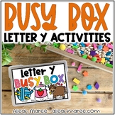 Letter Recognition Task Card Centers - Letter Y Busy Box