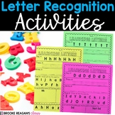 Letter Recognition Activities and Worksheets: Handwriting 