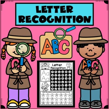 Preview of Letter Recognition Worksheets