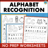Alphabet Letters Letter Tracing Recognition Identification