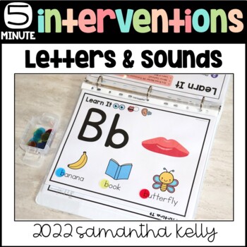 Preview of Letter Recognition and Letter Sound Intervention | Letter Recognition