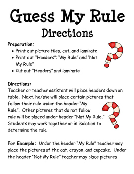 Letter and Sound: Guess Rule by Curriculum Cafe