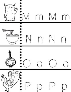 letter recognition and writing practice for pre k k by best on the yard