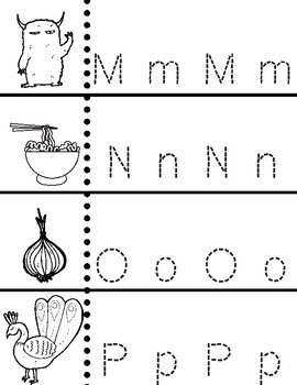 letter recognition and writing practice for pre k k by