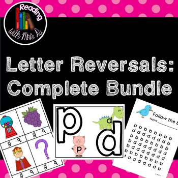 Preview of Letter Reversal Bundle #tptehteam