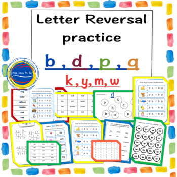 Preview of Letter Reversal Practice Activities