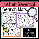 Letter Reversal Practice Mats Letter Reverse Kindergarten 