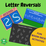 Letter Reversals - BOOM CARDS