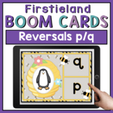 Letter Reversals Boom Cards p and q