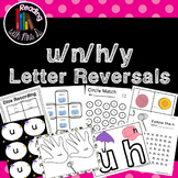 Letter Reversals u n h y