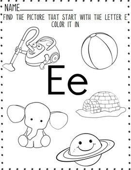 Letter Review Worksheets - No Prep Required by OG Learning Creations