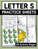 Letter S Worksheets & Games: Phonics Letter of the Day or 