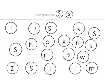 Letter S Workbook by Teach SDC | Teachers Pay Teachers