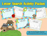 Letter Search Activity Packet