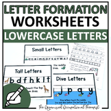 Letter Formation Practice Sheets - Lowercase Letter Handwr