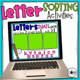 Letter Sorting Activities | Digital and Printable Letter Sorting