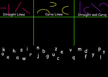 Preview of Letter Sorting Notebook File