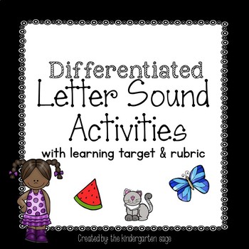 Preview of Letter Sound Activities