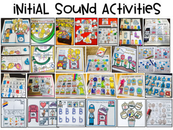 Letter Recognition & Letter Sound Activities | Beginning Sound