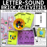 Letter Sound Building - MONTHLY Center (Beginning/Ending Sounds)