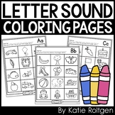 Letter Sound Coloring Pages