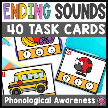 Preview of Ending Sounds - Phonological Final Sounds - Letter Sound Correspondence