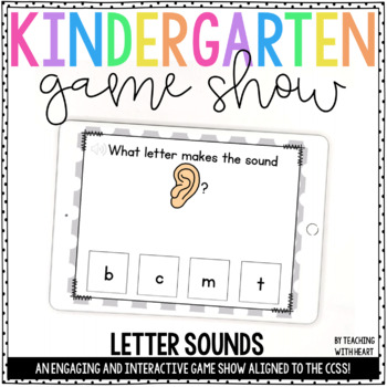 Preview of Letter Sound Identification PowerPoints | Distance Learning
