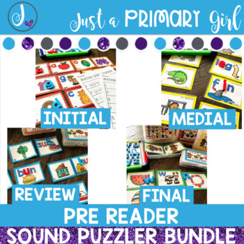 Preview of Letter Sound Magnetic Letter Centers Bundle - science of reading
