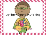 Letter-Sound Match Center/Folder Game