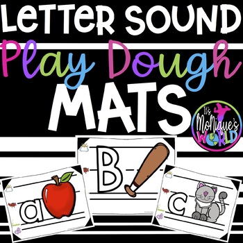 Preview of Letter Sound Play Dough Mats