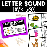 Letter Sound Task Box, Early Literacy Practice, PreK and K