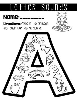 letter sound worksheets by learn love leelee teachers pay teachers