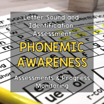 Preview of Letter Sound and Identification Assessment