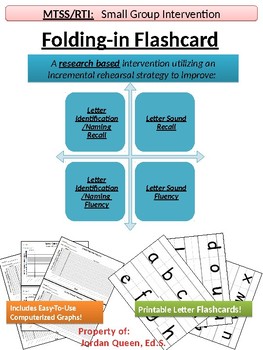 Preview of Letter Sound and Letter Naming Fluency Intervention (RTI / MTSS Tier 2 & 3)