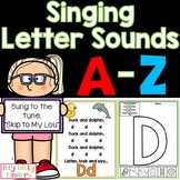 Letter Sounds Book Activities, Kindergarten Songs, Back to School