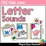 Letter Sounds - FREE Folder Game