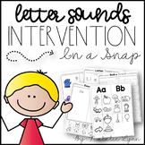 Letter Sounds Intervention and RtI In a Snap