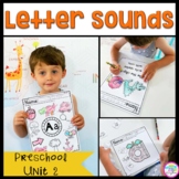 Letter Sounds Preschool Unit 2 Phonemic Awareness, Phonics