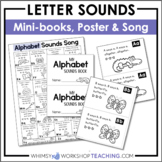 Letter Sounds Song Poster + Booklet | First Grade Phonics Reading