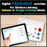 Letter Sounds Writing Practice Seesaw and Google Slides