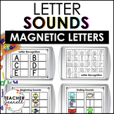 Letter Sounds and Letter Recognition Magnetic Letter Activities