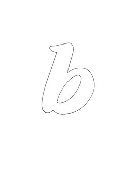 Alphabet Stencil - Reusable Stencils okla- lower case letters A-Z