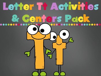 Preview of Letter Tt Activities Pack (CCSS)