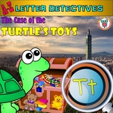 Letter T Activities in a Mystery - Easy prep Worksheets! -