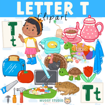 Preview of Letter T Clipart