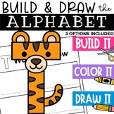 Letter T Craft and Tiger Directed Drawing